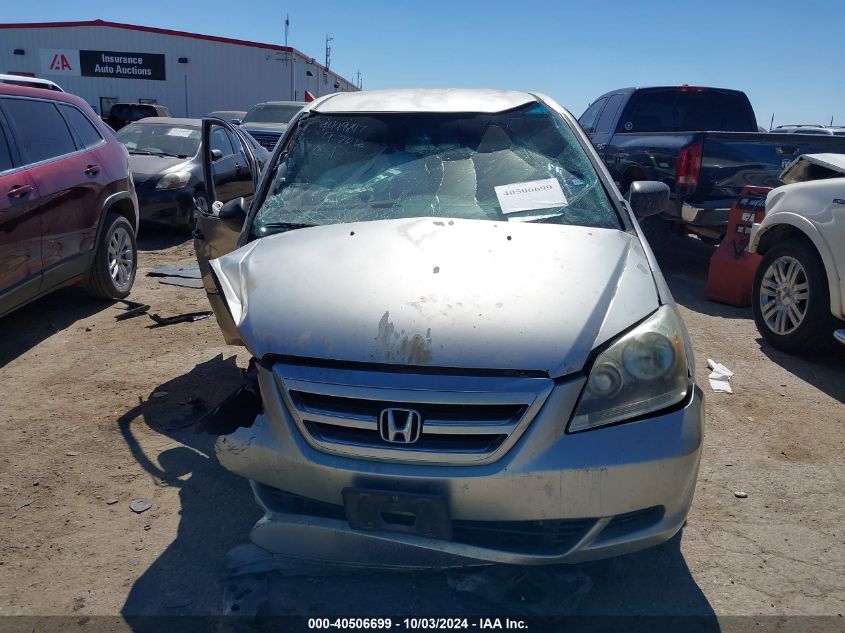 2007 Honda Odyssey Lx VIN: 5FNRL38257B058414 Lot: 40506699