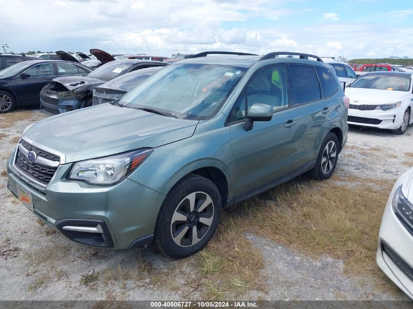 VIN JF2SJAGC9JH458488 2018 Subaru Forester, 2.5I Pr... no.2