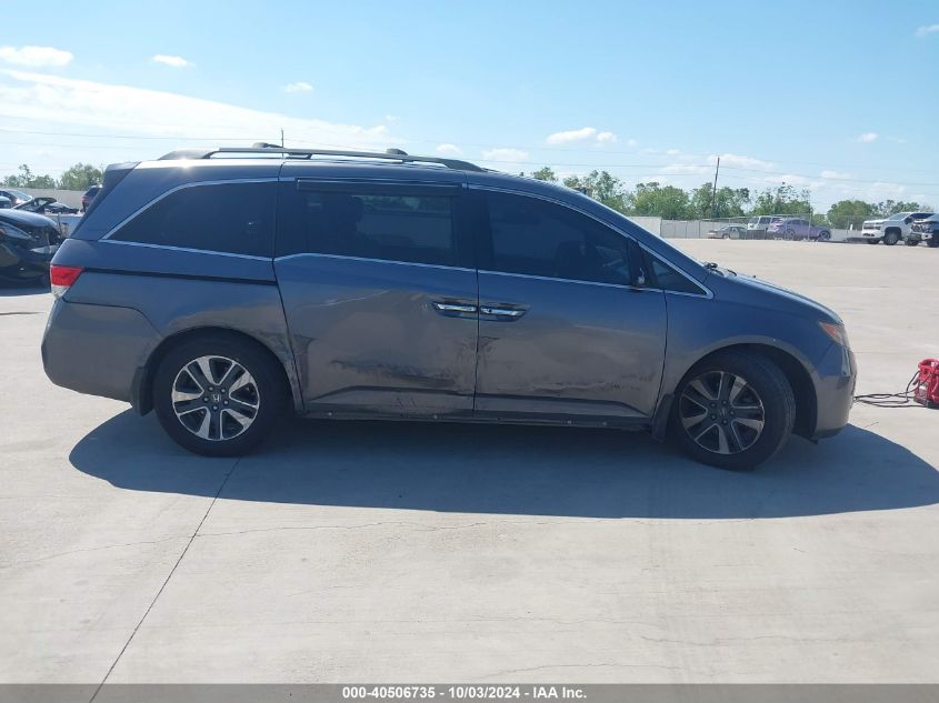 2015 Honda Odyssey Touring/Touring Elite VIN: 5FNRL5H92FB001580 Lot: 40506735