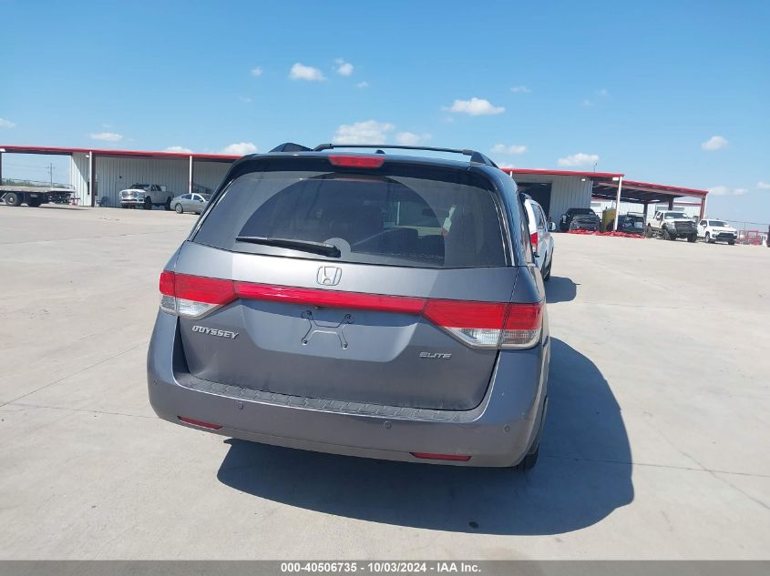 2015 Honda Odyssey Touring/Touring Elite VIN: 5FNRL5H92FB001580 Lot: 40506735