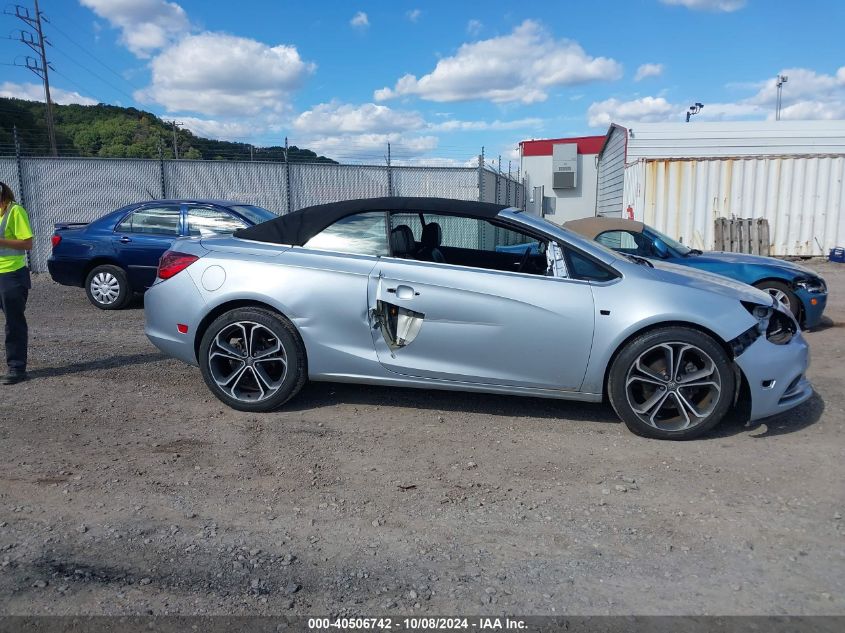 2017 Buick Cascada Premium VIN: W04WH3N58HG001015 Lot: 40506742