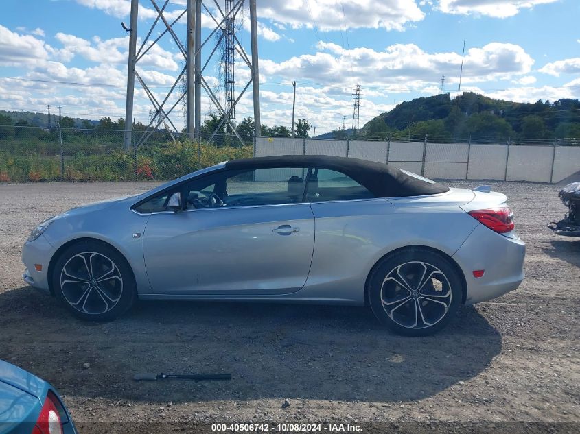 2017 Buick Cascada Premium VIN: W04WH3N58HG001015 Lot: 40506742