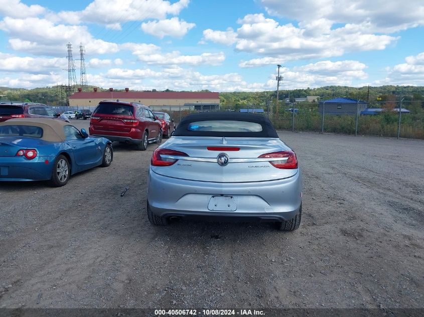 2017 Buick Cascada Premium VIN: W04WH3N58HG001015 Lot: 40506742