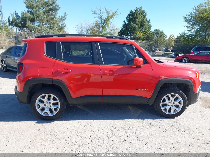 2018 Jeep Renegade Latitude VIN: ZACCJBBB1JPG71466 Lot: 40506746