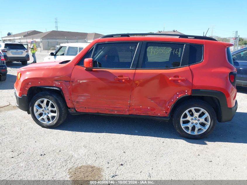 2018 Jeep Renegade Latitude VIN: ZACCJBBB1JPG71466 Lot: 40506746