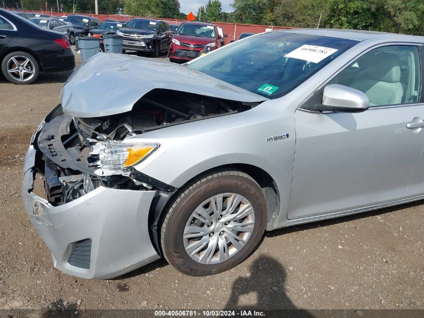 4T1BD1FK8EU108163 2014 Toyota Camry Hybrid Le