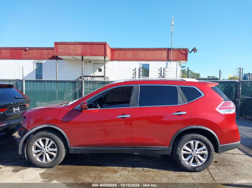 KNMAT2MV3GP652254 2016 Nissan Rogue Sv