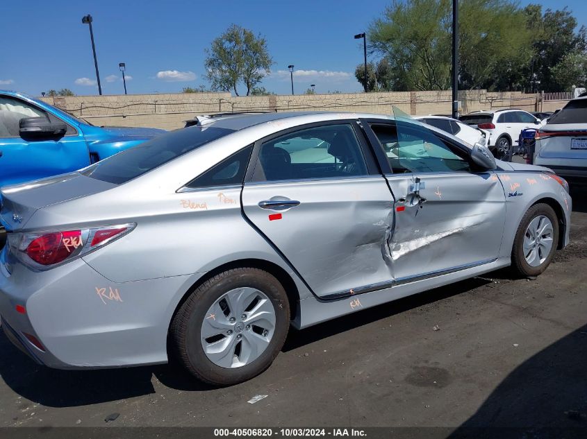 2015 Hyundai Sonata Hybrid VIN: KMHEC4A43FA138569 Lot: 40506820