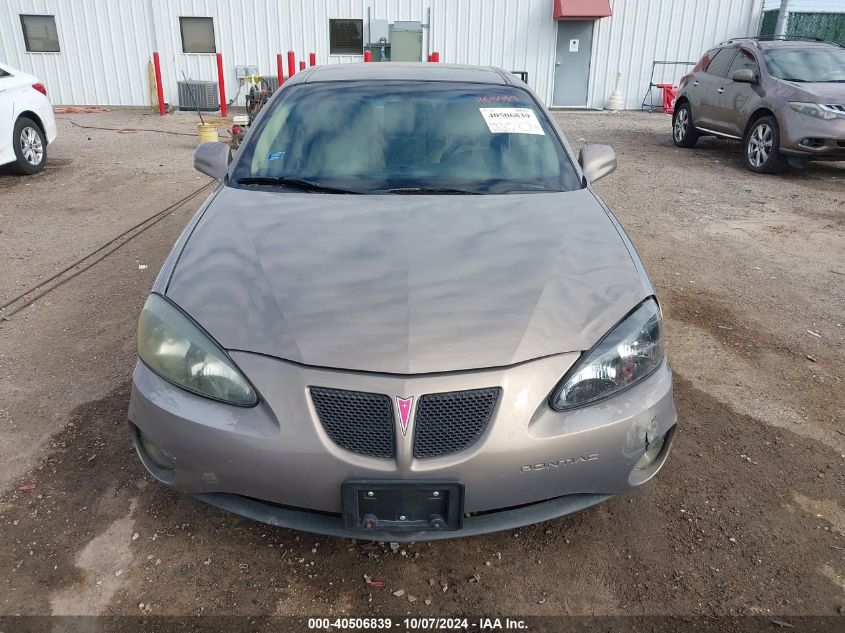 2006 Pontiac Grand Prix VIN: 2G2WP552X61272277 Lot: 40506839