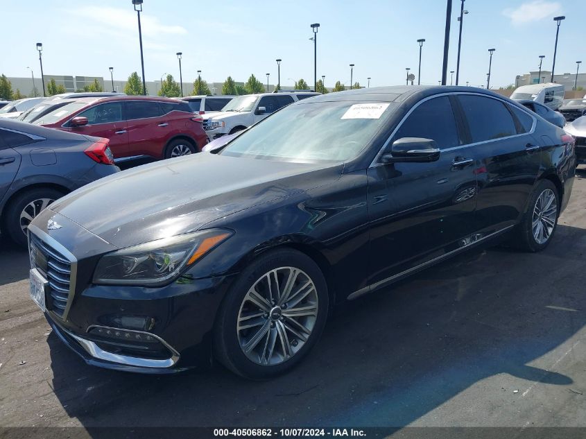 KMHGN4JE5JU269585 2018 Genesis G80 3.8