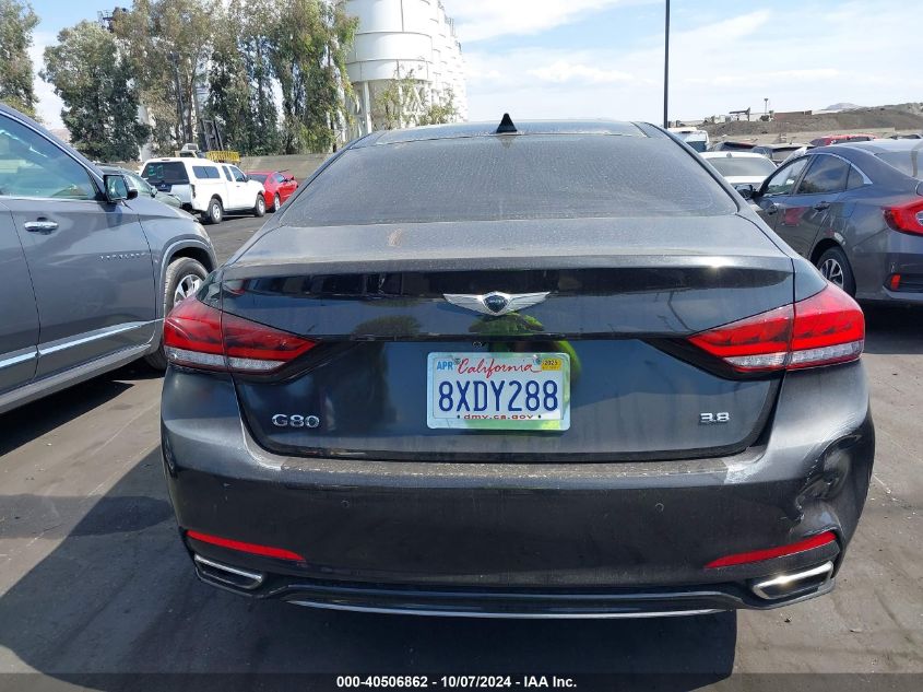 KMHGN4JE5JU269585 2018 Genesis G80 3.8