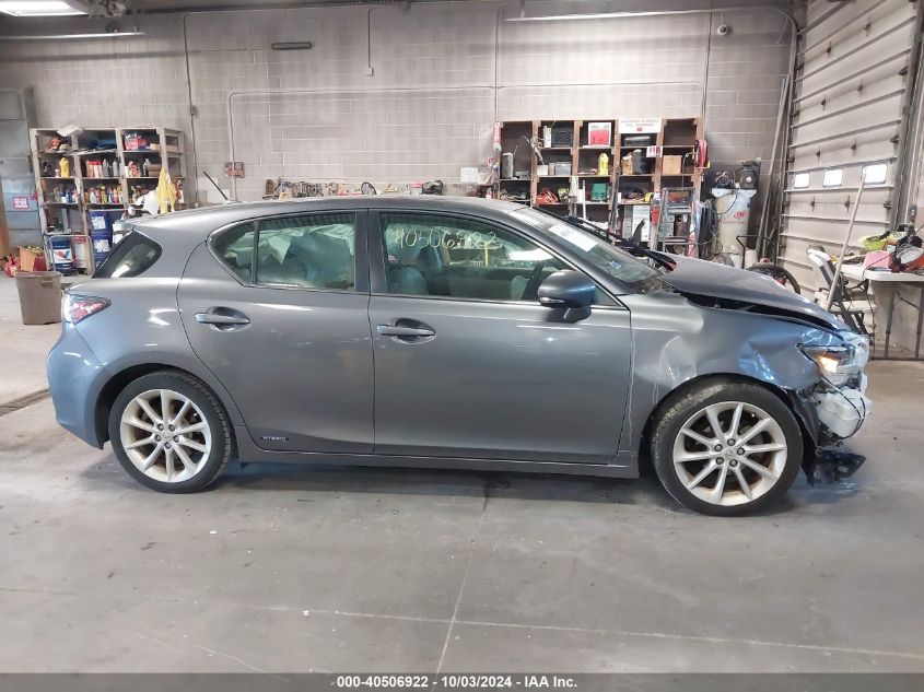 2013 Lexus Ct 200H VIN: JTHKD5BH5D2149669 Lot: 40506922