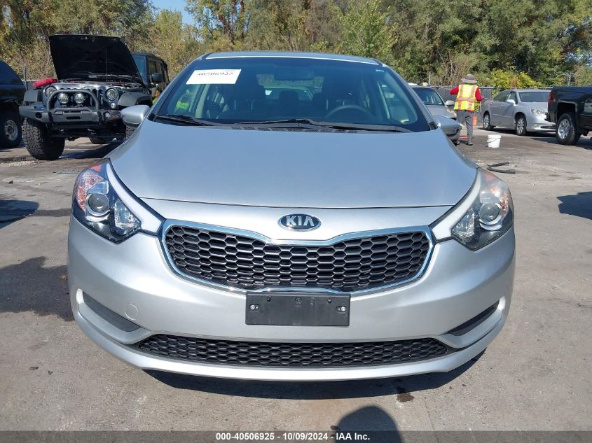 KNAFK4A60E5048443 2014 Kia Forte Lx