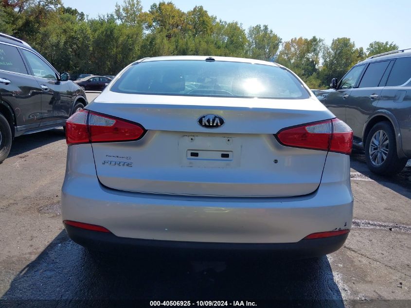 KNAFK4A60E5048443 2014 Kia Forte Lx