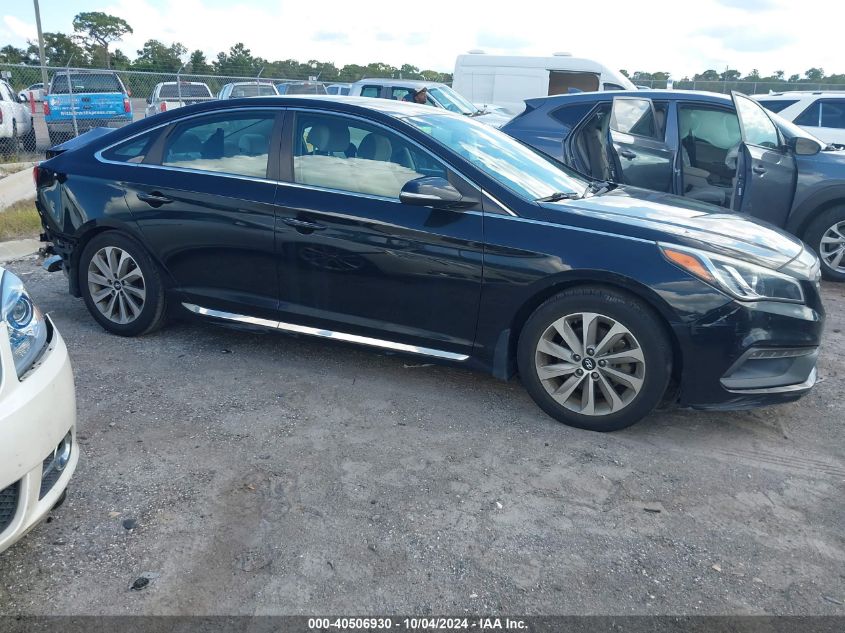 2016 Hyundai Sonata Sport VIN: 5NPE34AF2GH343123 Lot: 40506930