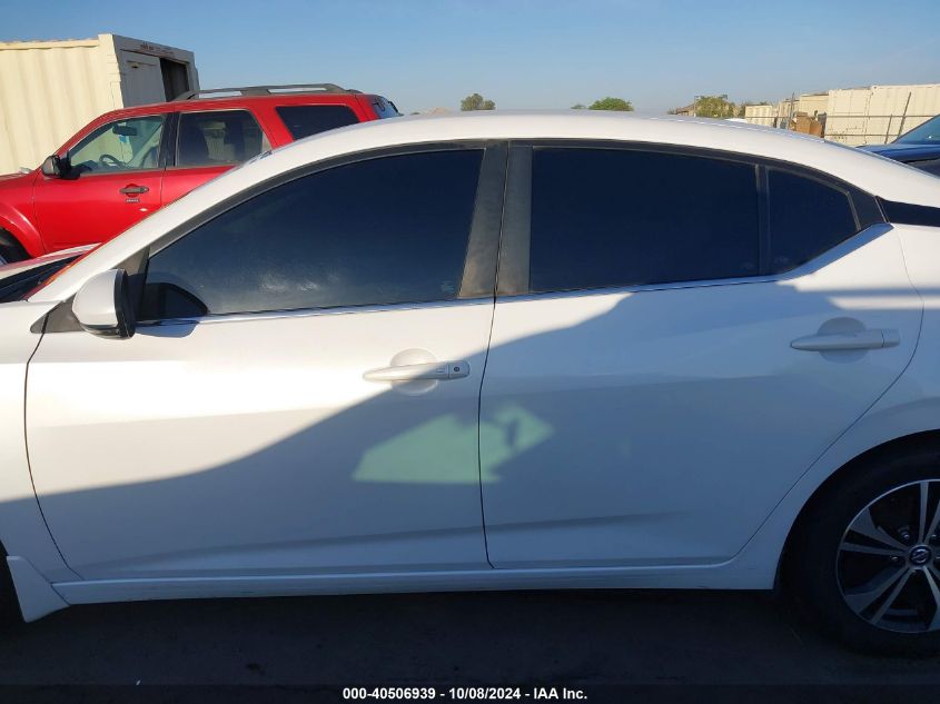 2020 Nissan Sentra Sv Xtronic Cvt VIN: 3N1AB8CV2LY282210 Lot: 40506939