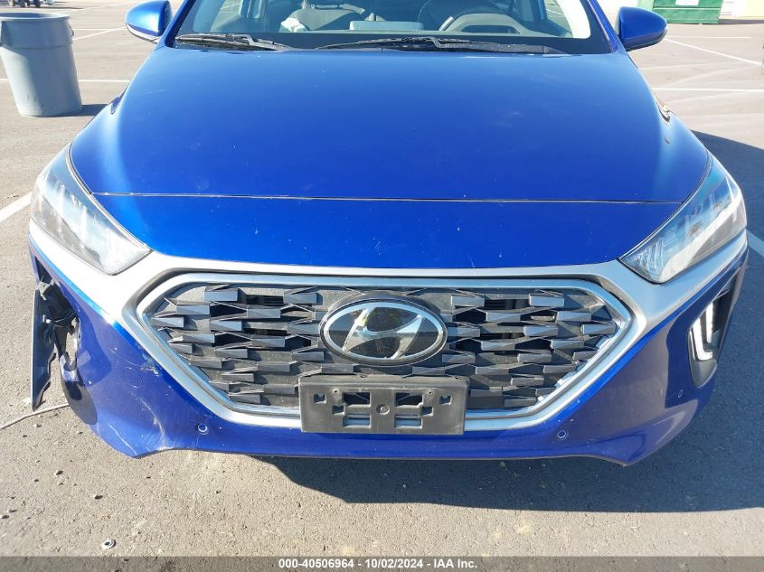 2020 Hyundai Ioniq Hybrid Limited VIN: KMHC05LC9LU234226 Lot: 40506964