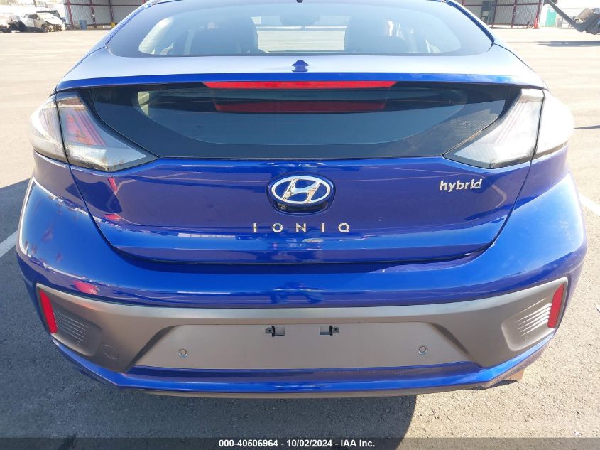 2020 Hyundai Ioniq Hybrid Limited VIN: KMHC05LC9LU234226 Lot: 40506964