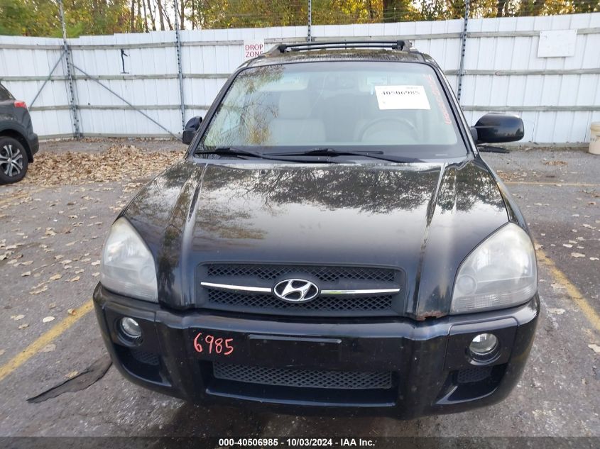 2006 Hyundai Tucson Gls/Limited VIN: KM8JN12D76U321137 Lot: 40506985