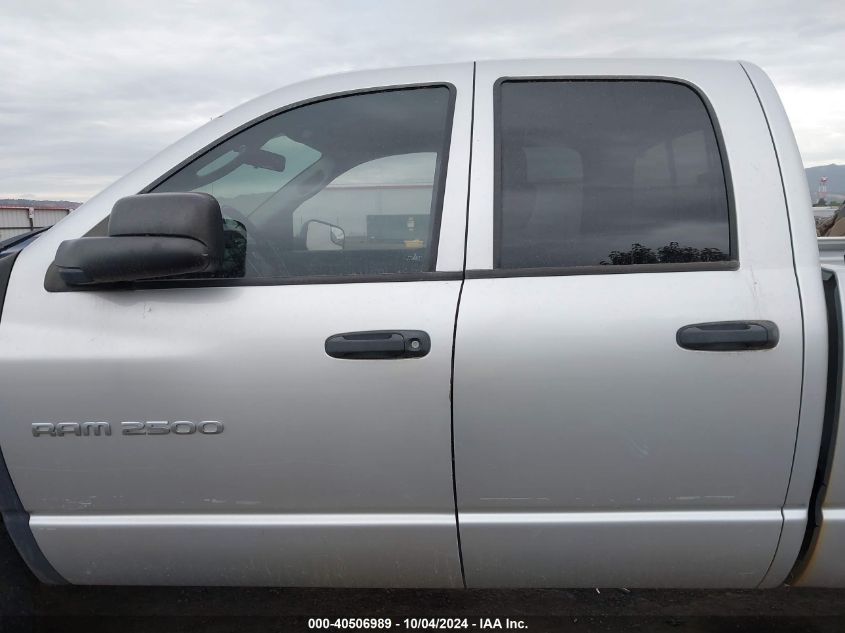 2004 Dodge Ram 2500 Slt/Laramie VIN: 3D7KU28D94G159560 Lot: 40506989