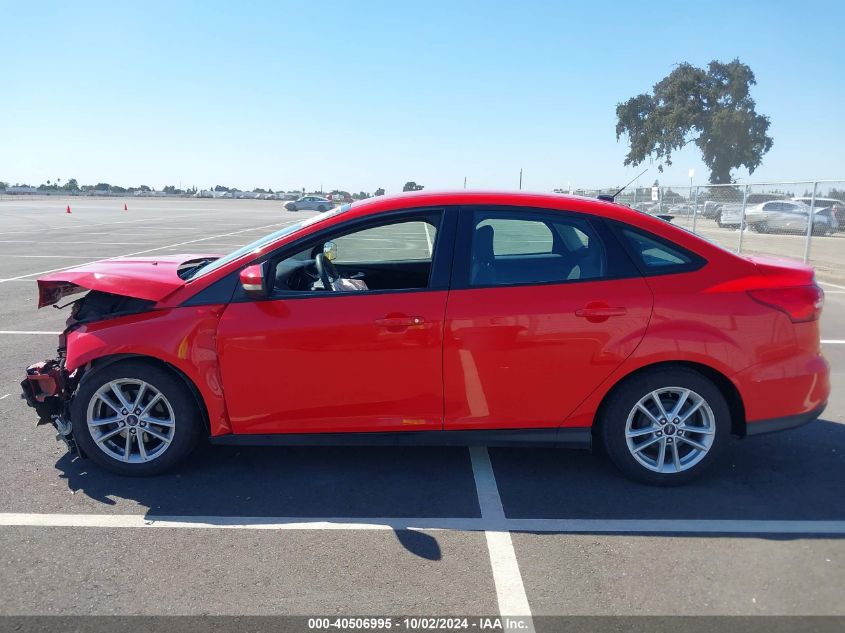 2015 Ford Focus Se VIN: 1FADP3F25FL203941 Lot: 40506995