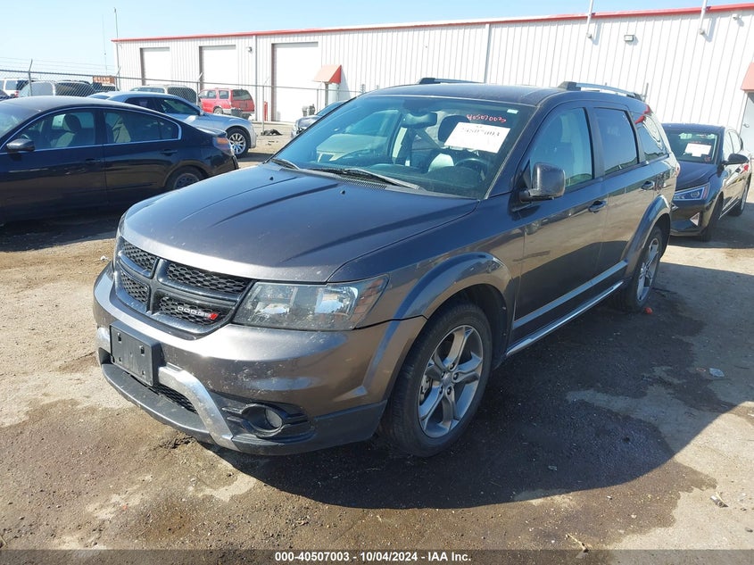 VIN 3C4PDCGG8HT617734 2017 DODGE JOURNEY CROSSROAD PLUS