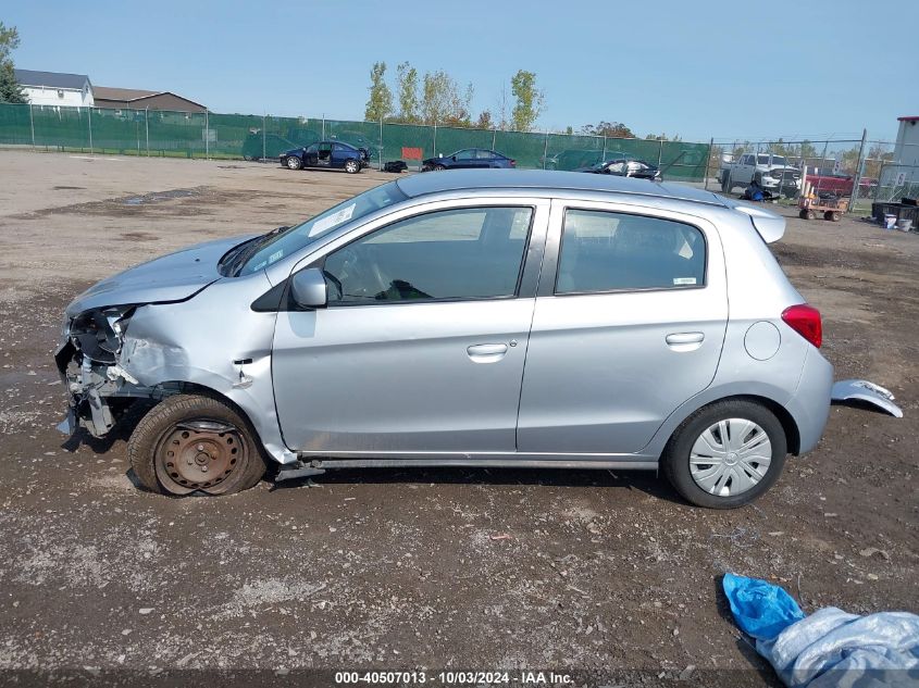 2019 Mitsubishi Mirage Es VIN: ML32A3HJ6KH010267 Lot: 40507013