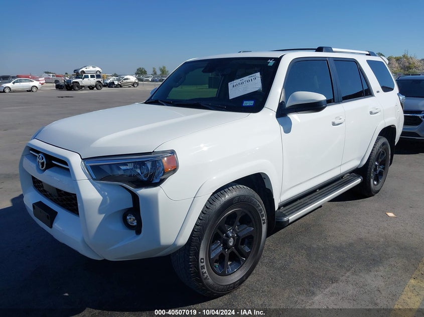 VIN JTEEU5JR4N5255907 2022 TOYOTA 4RUNNER SR5