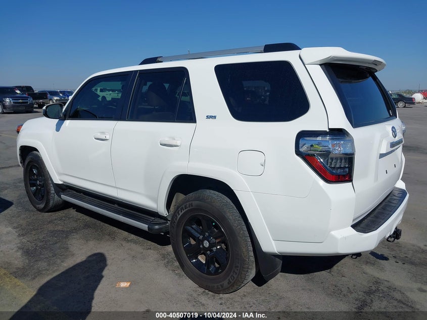 VIN JTEEU5JR4N5255907 2022 TOYOTA 4RUNNER SR5