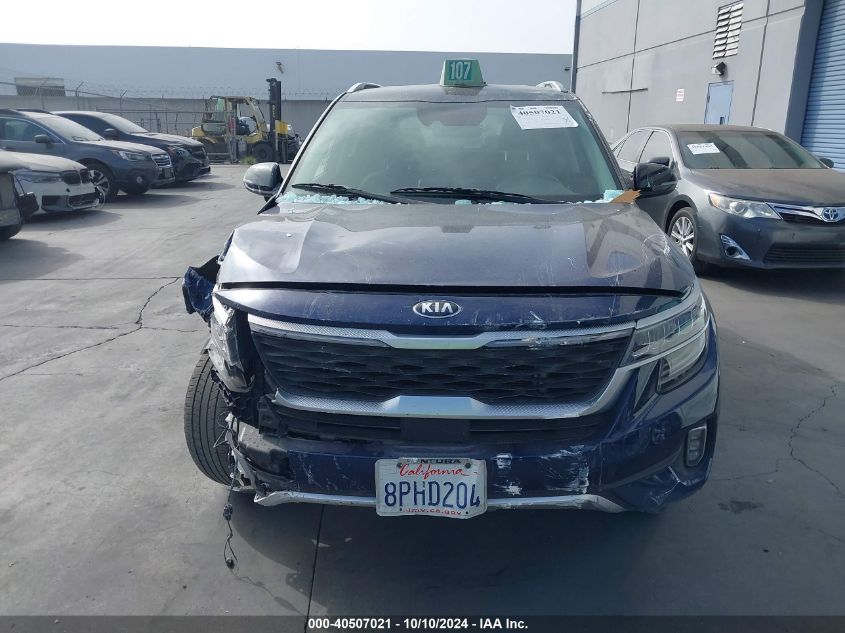 2021 Kia Seltos Sx VIN: KNDETCA23M7054534 Lot: 40507021