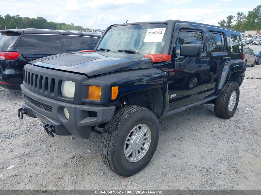 2007 Hummer H3 Suv VIN: 5GTDN13E778166892 Lot: 40507062