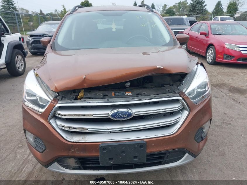 2017 Ford Escape Se VIN: 1FMCU0GD7HUD78617 Lot: 40507063