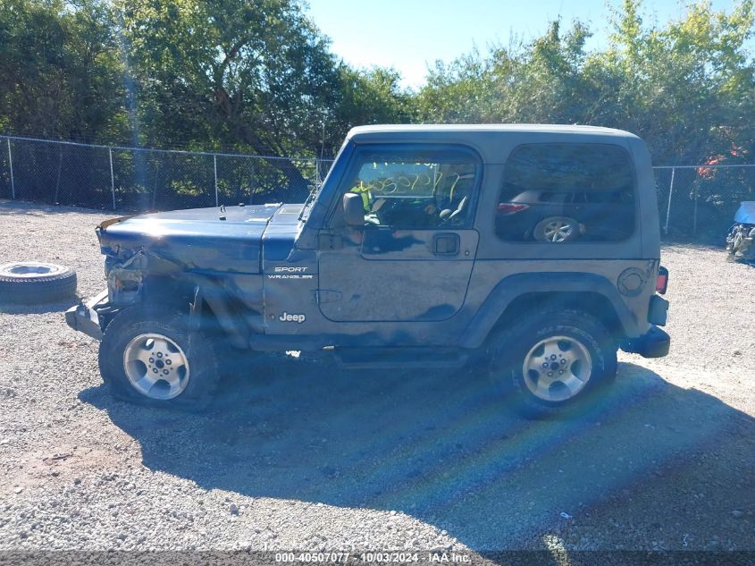 1J4FA49S43P331530 2003 Jeep Wrangler Sport