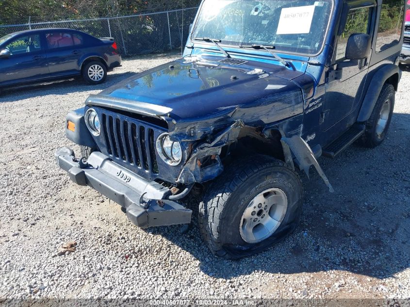 2003 Jeep Wrangler Sport VIN: 1J4FA49S43P331530 Lot: 40507077