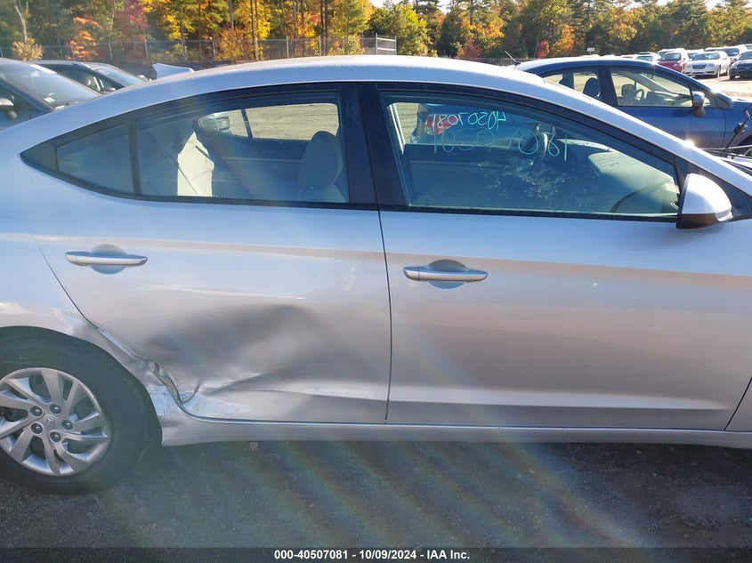 KMHD74LF5HU376570 2017 Hyundai Elantra Se