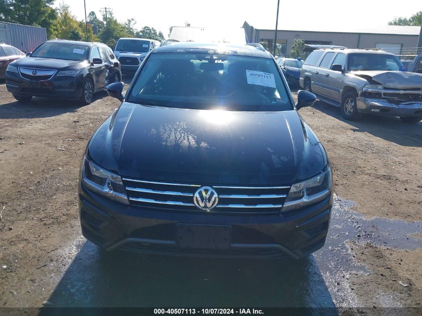 2019 Volkswagen Tiguan 2.0T Sel/2.0T Sel R-Line/2.0T Sel R-Line Black/Se VIN: 3VV2B7AX6KM199953 Lot: 40507113