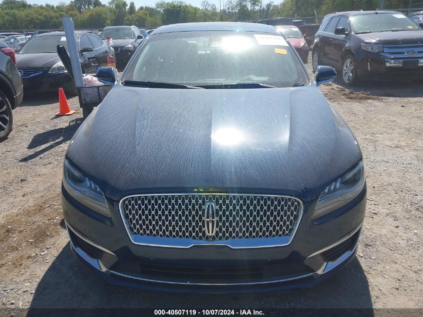 2017 Lincoln Mkz Reserve VIN: 3LN6L5E98HR650630 Lot: 40507119