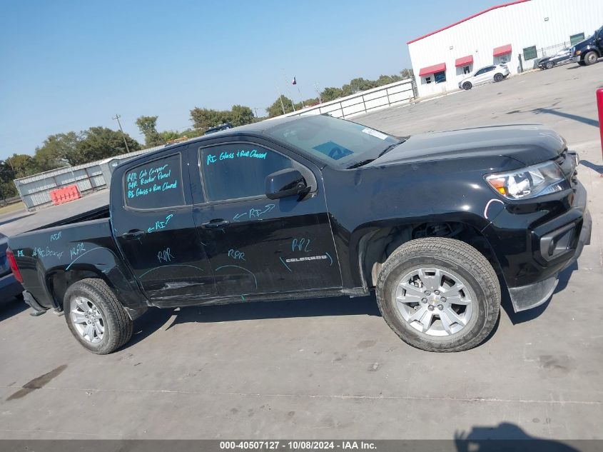 2022 Chevrolet Colorado Lt VIN: 1GCGSCEN9N1309885 Lot: 40507127