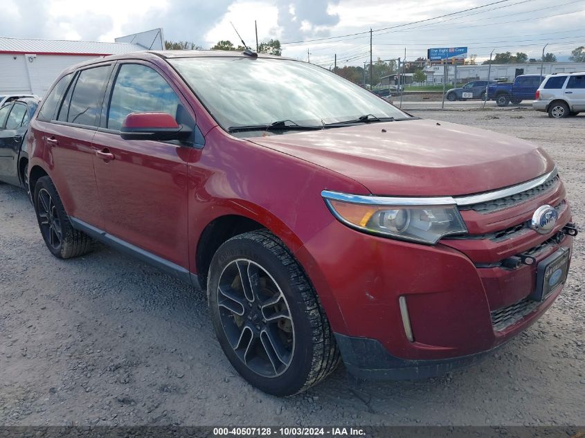 VIN 2FMDK3JC3DBB63344 2013 FORD EDGE no.1