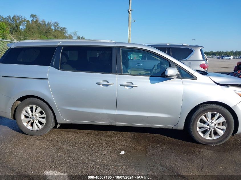 2015 Kia Sedona Lx VIN: KNDMB5C11F6042048 Lot: 40507165