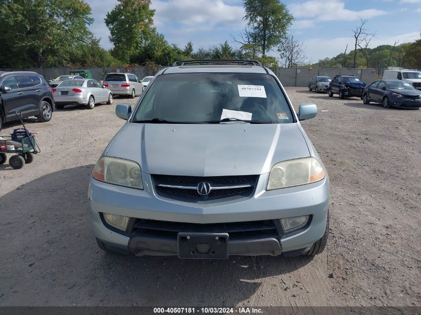 2002 Acura Mdx VIN: 2HNYD18862H533468 Lot: 40507181