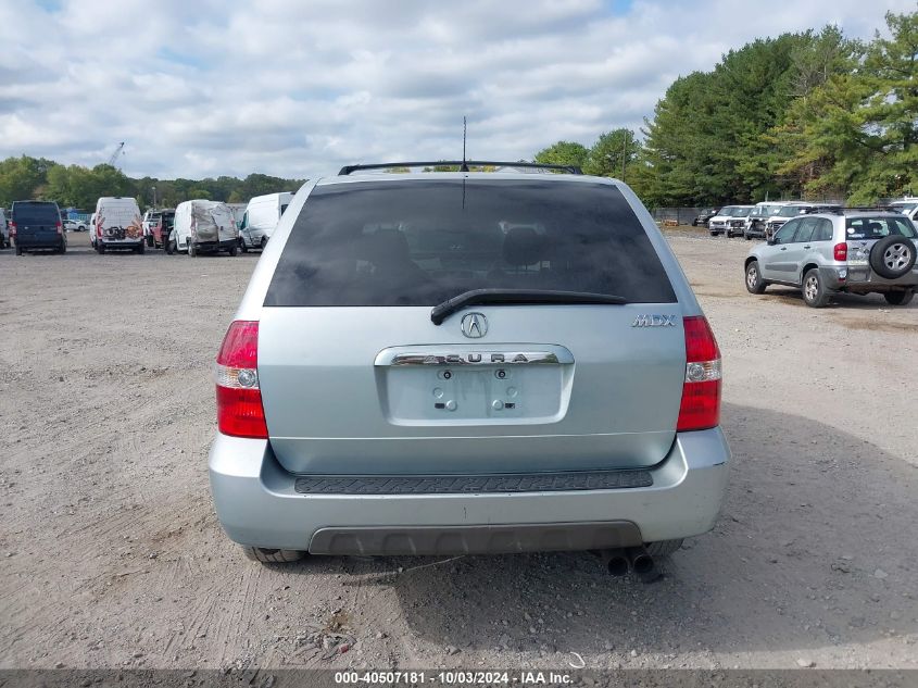 2002 Acura Mdx VIN: 2HNYD18862H533468 Lot: 40507181