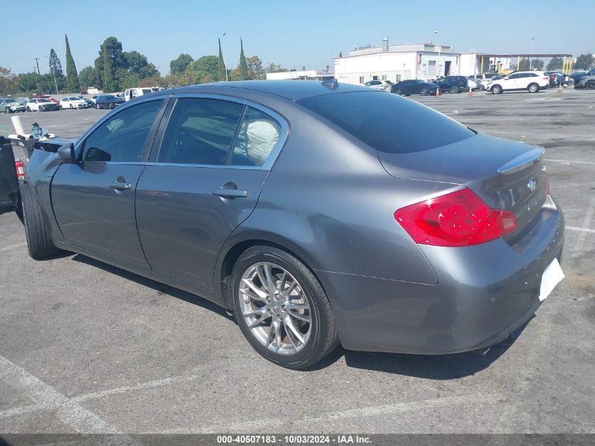 2013 Infiniti G37 Journey VIN: JN1CV6APXDM713485 Lot: 40507183