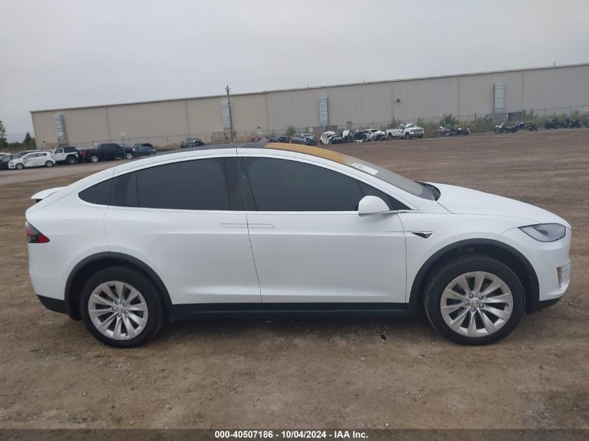 2020 Tesla Model X Long Range Dual Motor All-Wheel Drive/Long Range Plus Dual Motor All-Wheel Drive VIN: 5YJXCBE27LF233892 Lot: 40507186