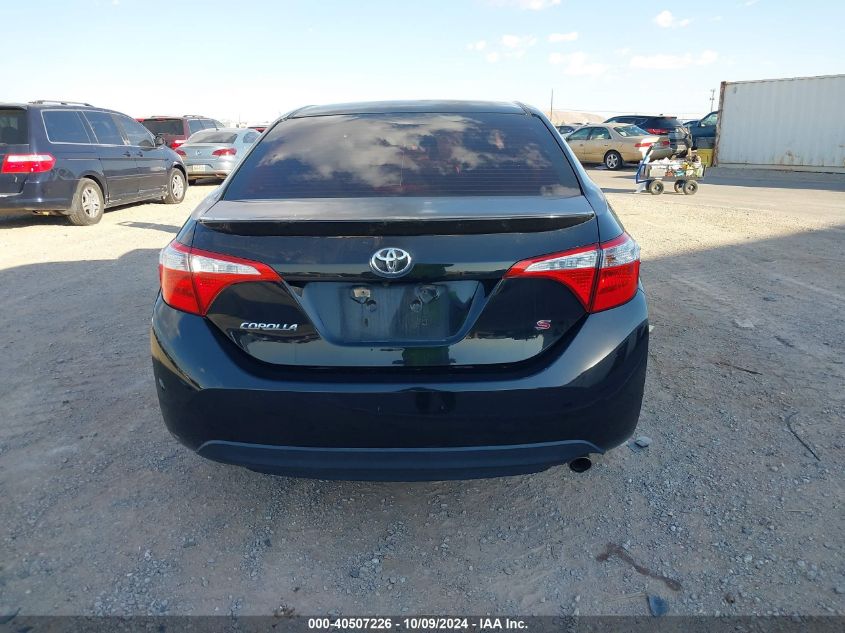 2016 Toyota Corolla S Plus VIN: 5YFBURHE8GP427735 Lot: 40507226