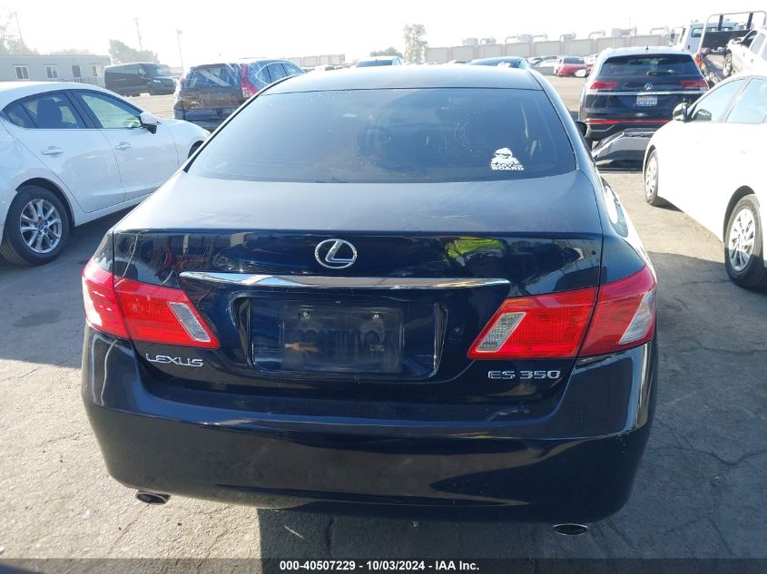 2009 Lexus Es 350 VIN: JTHBJ46G992300802 Lot: 40507229