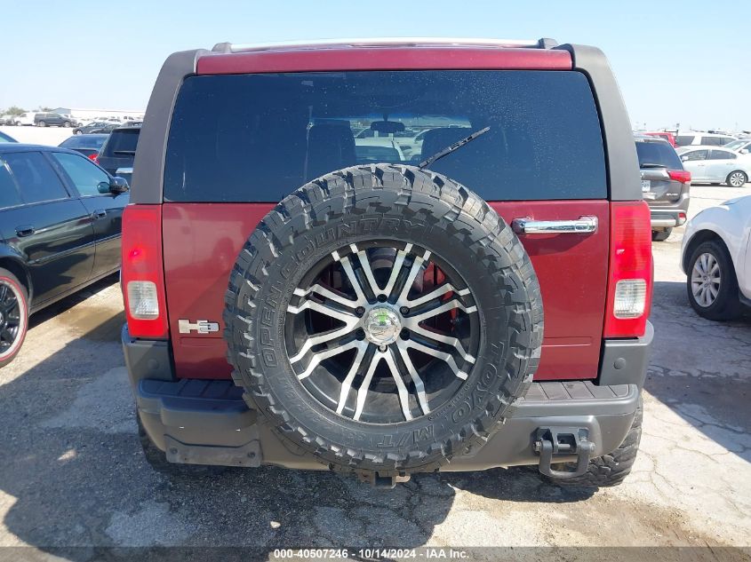 2007 Hummer H3 Suv VIN: 5GTDN13E378193815 Lot: 40507246