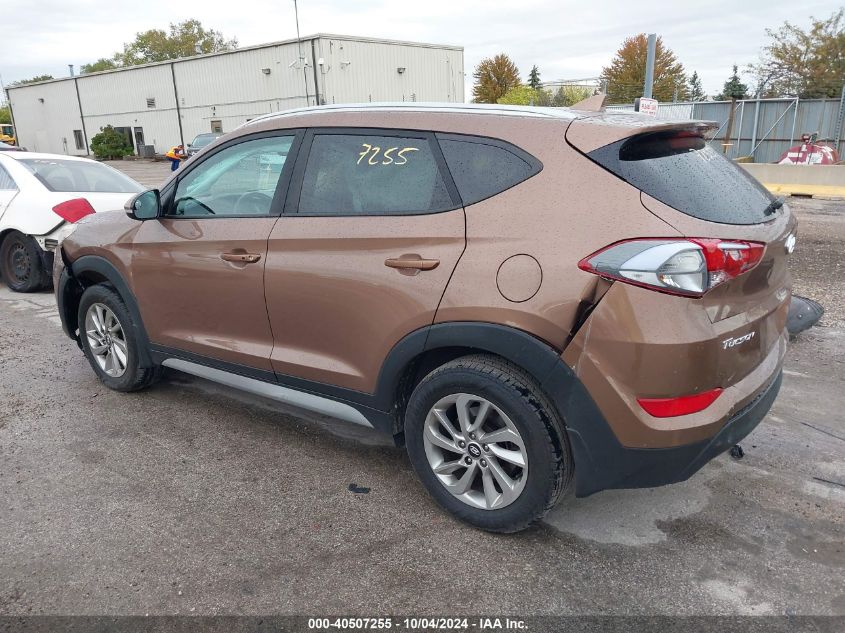 KM8J3CA43HU427574 2017 Hyundai Tucson Se Plus