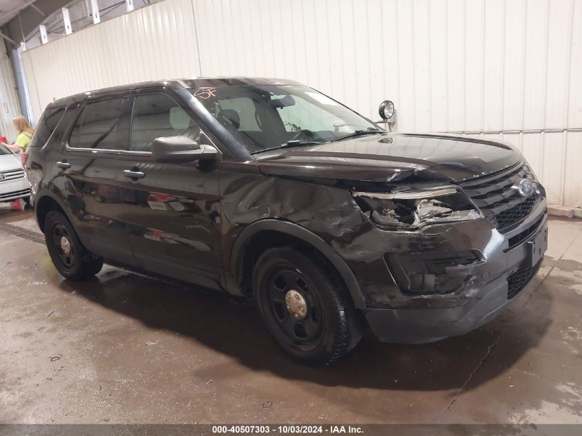 VIN 1FM5K8AR0JGB46849 2018 Ford Police Interceptor... no.1