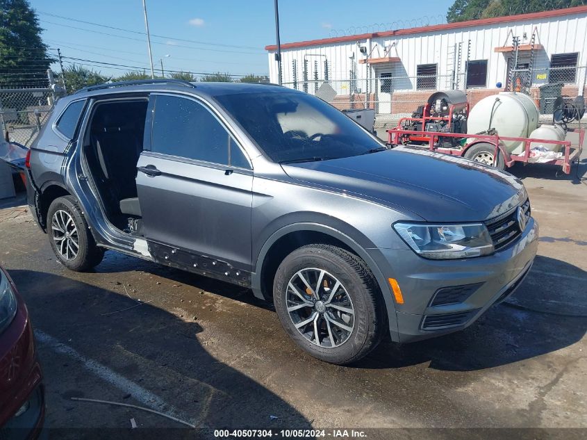 2021 Volkswagen Tiguan 2.0T Se/2.0T Se R-Line Black/2.0T Sel VIN: 3VV2B7AX6MM071179 Lot: 40507304